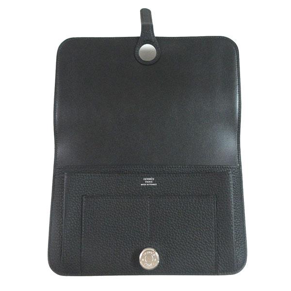 エルメス　ドゴンGM ブラック Dogon 《 新品 》 HERMES エルメス ドゴン デュオ GM トゴ 黒 ブラック