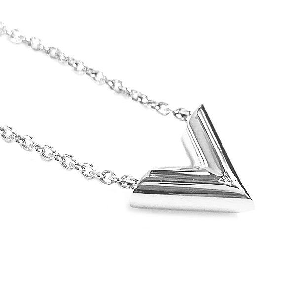 ◇ルイヴィトン◇M63197 エセンシャルV LE0198 ネックレス シルバー ルイヴィトン ネックレス・エセンシャルV シルバー M63197 (Louis