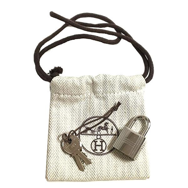 エルメス ピコタンロック PM 18エトゥープ×シルバー　U刻印 HERMES（エルメス） ピコタンロック PM(18) エトゥープ トリヨン