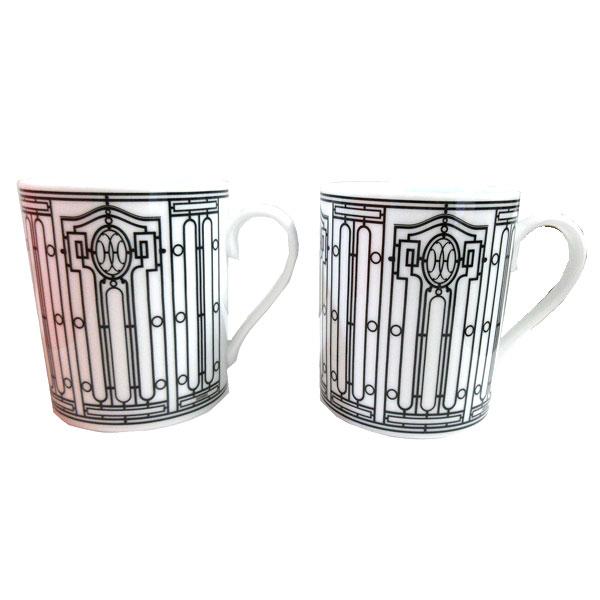 ≪新品≫HERMES エルメス マグカップ ペア Hデコ シリーズ 300ml Magu