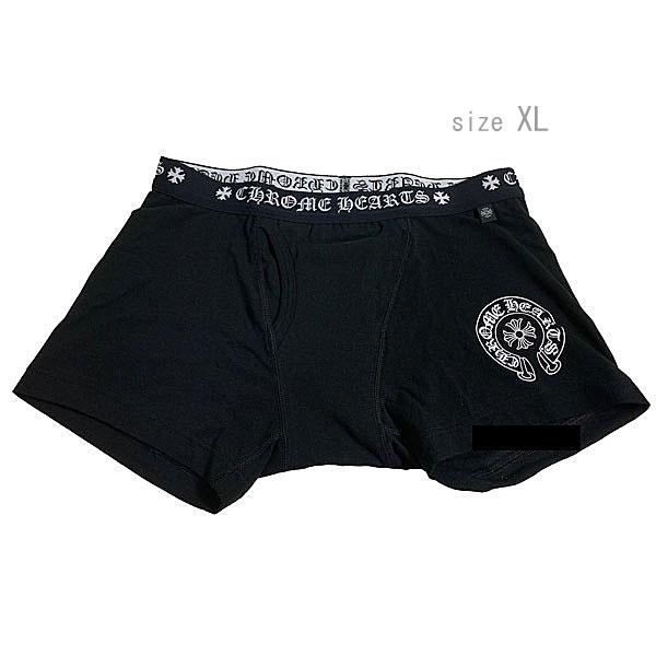 CHROME HEARTS ブラックショートボクサーパンツ 新品》 CHROMEHEARTS クロムハーツ SHORT BOXER ショート ボクサー