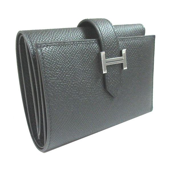 Bearn ≪ 新品 ≫ HERMES エルメス ベアン コンビネ 三つ折り ミニ財布