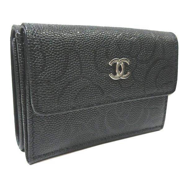 ≪新品≫ CHANEL シャネル スモールフラップ ウォレット カメリア 財布