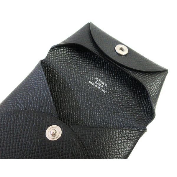 ≪新品≫エルメス バスティア ノワール 黒 シルバー金具 エプソン  