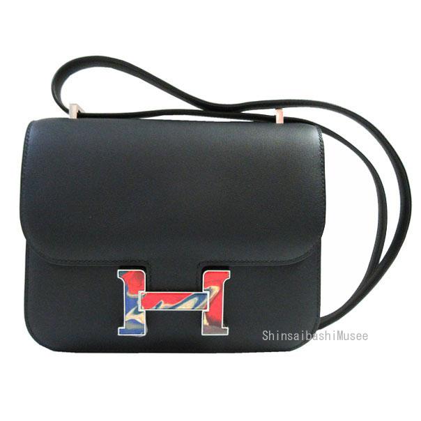 HERMES（エルメス） ≪ 新品 ≫ コンスタンス ミニ 18 黒 ブラック