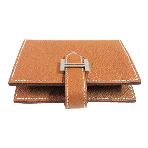 HERMES（エルメス） ≪ 新品 ≫ ベアン ミニ ゴールド シルバー金具 箱