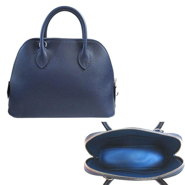 ≪新品≫ エルメス ボリード1923 ヴェルソ 25 1923 ブルーサフィール