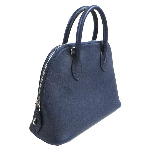 ≪新品≫ エルメス ボリード1923 ヴェルソ 25 1923 ブルーサフィール