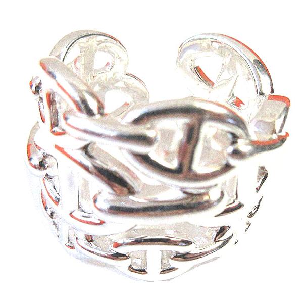 新品 》 エルメス シェーヌダンクル アンシェネ GM リング 59 (日本