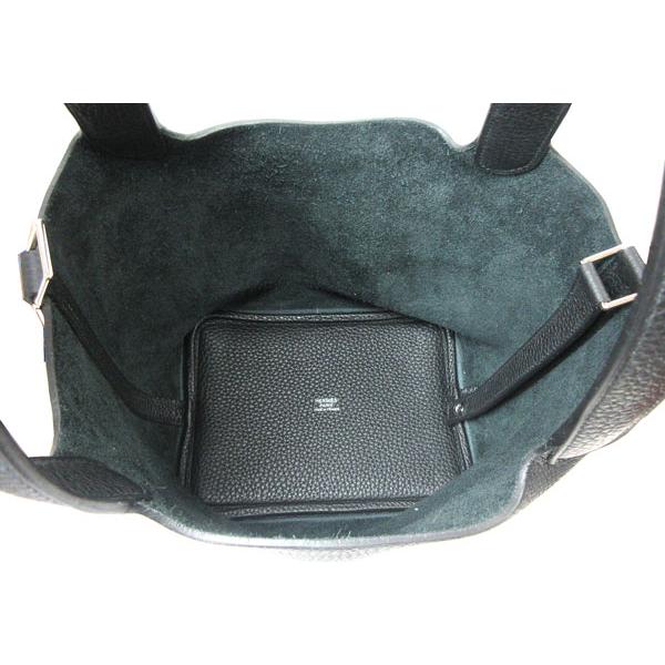 ≪新品≫ エルメス ピコタン PM カデナロック 黒 シルバー金具 トリヨンクレマンス W刻印の画像
