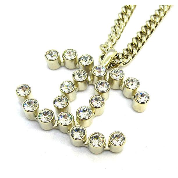 ≪新品≫CHANEL シャネル CCマーク Big チョーカー ネックレス CCマーク ゴールド ラインストーン ABA439 B10548 NN157 Gold COCOの画像