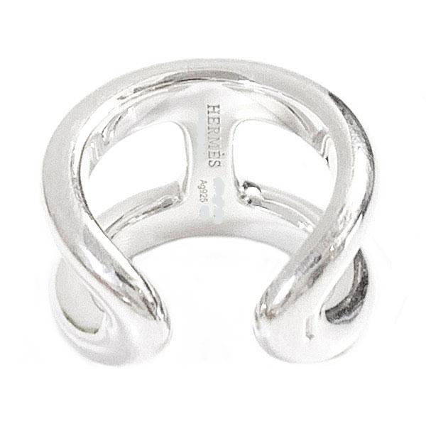 エルメス HERMES リング・指輪 オズモズGM アクセサリー シルバー シェーヌ・ダンクル 《 新品 》エルメス オスモズ GM リング 56 (日本