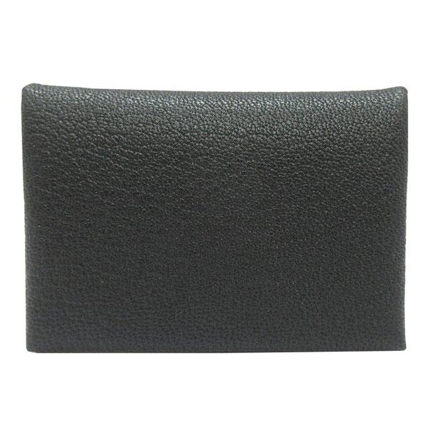 HERMES ≪新品≫エルメス カードケース カルヴィデュオ ノワール 黒