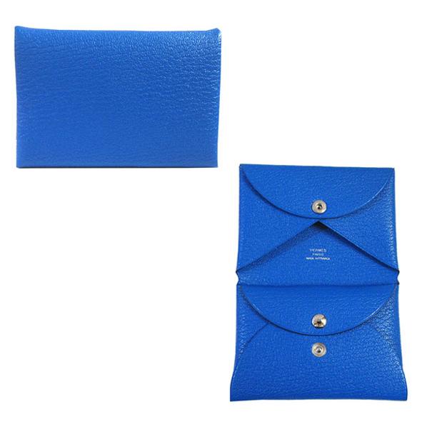 ≪新品≫エルメス カードケース カルヴィ デュオ ブルーイドラ ≪新品≫エルメス カードケース カルヴィ デュオ ブルーイドラ