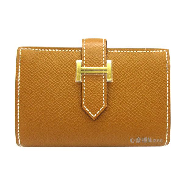 ≪ 新品 ≫ エルメス ベアン ミニ ゴールド ゴールド金具 付き 