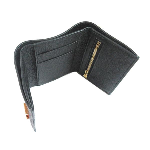 Bearn ≪新品≫ HERMES エルメス ベアン コンビネ 三つ折り ミニ財布