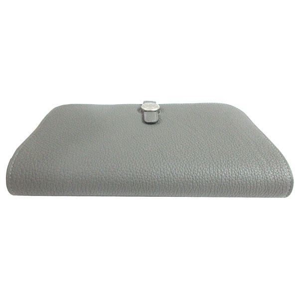 HERMES 《 新品 》 エルメス ドゴン デュオ GM トゴ グリ