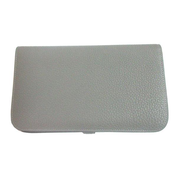 HERMES 《 新品 》 エルメス ドゴン デュオ GM トゴ グリ