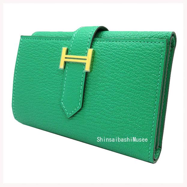 Bearn ≪ 新品 ≫ HERMES エルメス ベアン コンビネ 三つ折り Bearn ≪ 新品 ≫ HERMES エルメス ベアン コンビネ 三つ折り