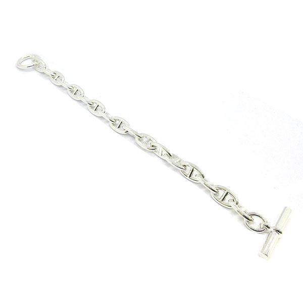 エルメス Chaine d'Ancre GM シェーヌダンクル GM 15 新品 》 エルメス シェーヌダンクル GM 15コマ シルバー製 シルバー