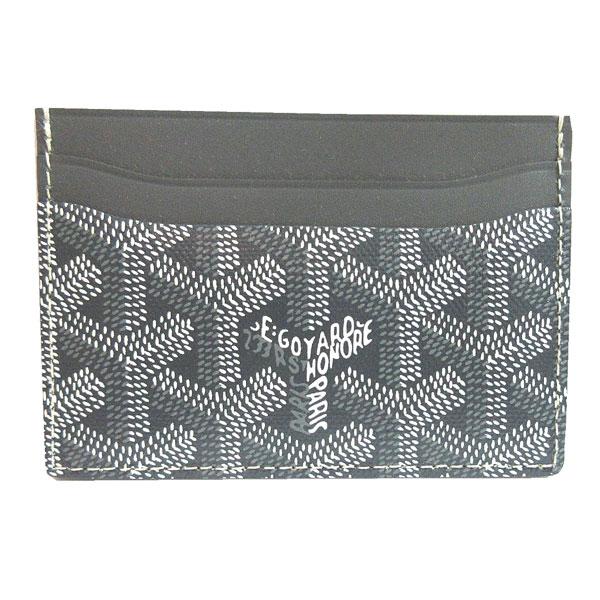 ≪新品≫  ゴヤール カードケース SAINT SULPICE サンシュルピス パスケース 名刺入れ グリス グレーの画像