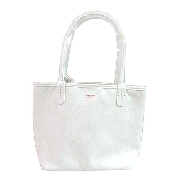 GOYARD ゴヤール アンジュ ミニ 白 ホワイト トート ポーチ ≪新品≫ GOYARD ゴヤール アンジュ ミニ 白 ホワイト トート