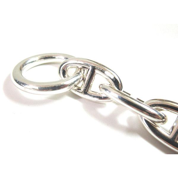 新品 》 エルメス シェーヌダンクル GM 14コマ シルバー製 シルバー