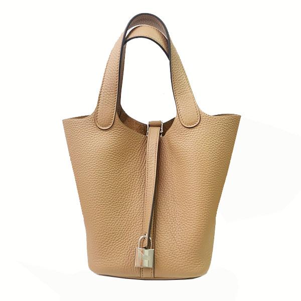 ピコタン ≪新品≫ エルメス PM カデナロック チャイ シルバー金具