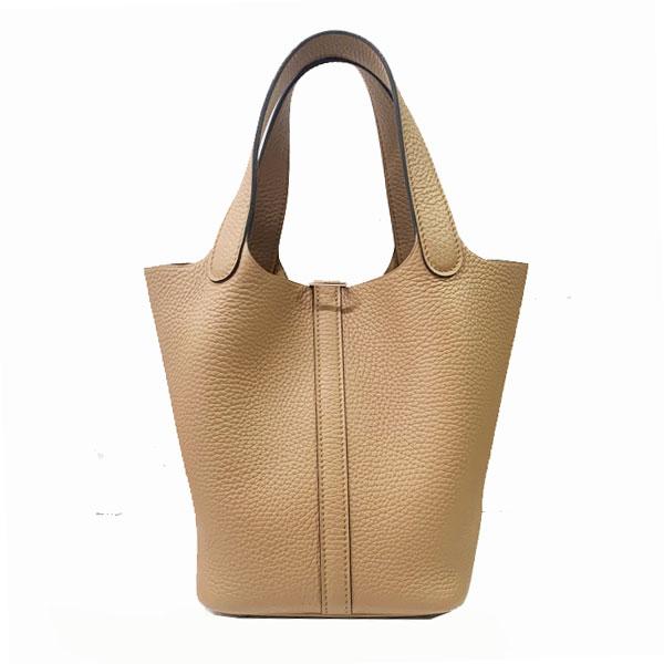ピコタン ≪新品≫ エルメス PM カデナロック チャイ シルバー金具