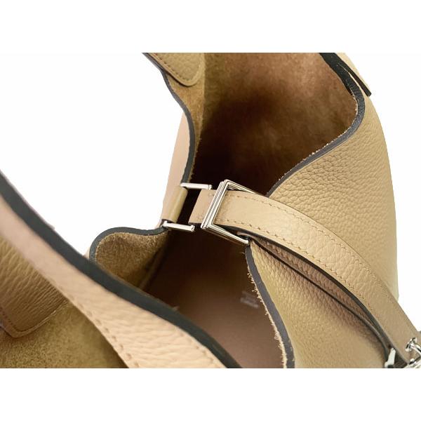 ピコタン ≪新品≫ エルメス PM カデナロック チャイ シルバー金具