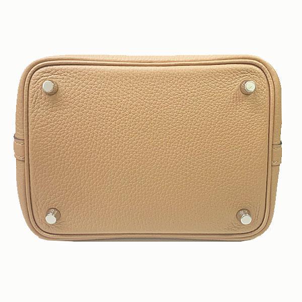 ピコタン ≪新品≫ エルメス PM カデナロック チャイ シルバー金具