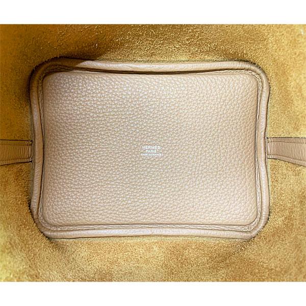 ピコタン ≪新品≫ エルメス PM カデナロック チャイ シルバー金具