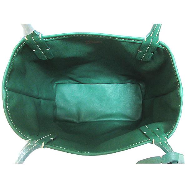 GOYARD グリーン　トートバッグとポーチ GOYARD ≪新品≫ ゴヤール アンジュ ミニ グリーン トートバッグ