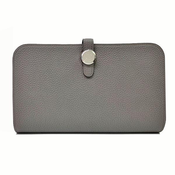 Dogon 《 新品 》HERMES エルメス ドゴン デュオ GM トゴ エタン