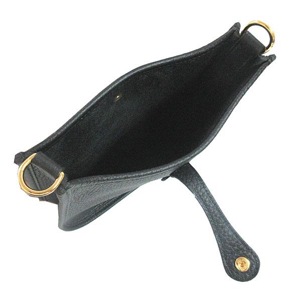 エヴリン ≪ 新品 ≫ エルメス ミニ 16 TPM ブラック 黒 ゴールド金具