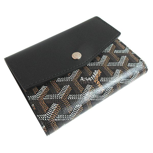 GOYARD ≪新品≫ ゴヤール サンガブリエル ウォレット 黒 GOYARD ≪新品≫ ゴヤール サンガブリエル ウォレット 黒