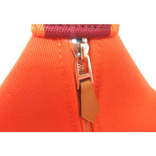 HERMES（エルメス） ≪新品≫ ブリッドアブラック GM オレンジ フー