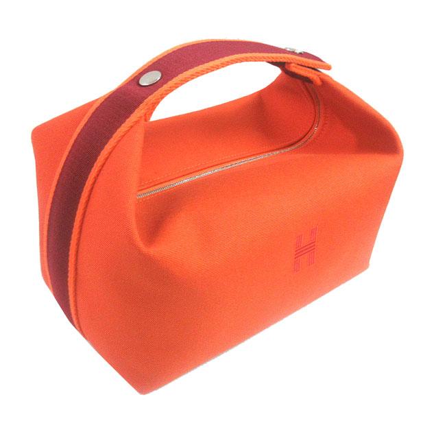 HERMES（エルメス） ≪新品≫ ブリッドアブラック GM オレンジ フー