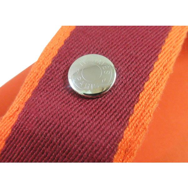 HERMES（エルメス） ≪新品≫ ブリッドアブラック GM オレンジ フー