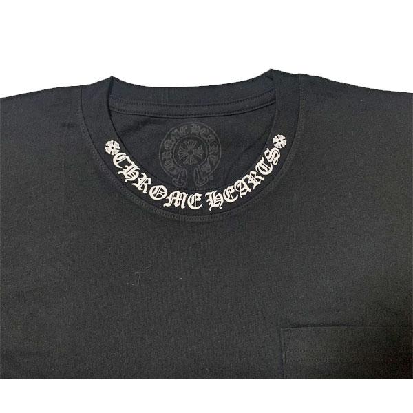 CHROME HEARTS ブラック ロングスリーブ Tシャツ SIZE 2 CHROME HEARTS（クロムハーツ） ≪新品≫ メンズ ロングスリーブ T