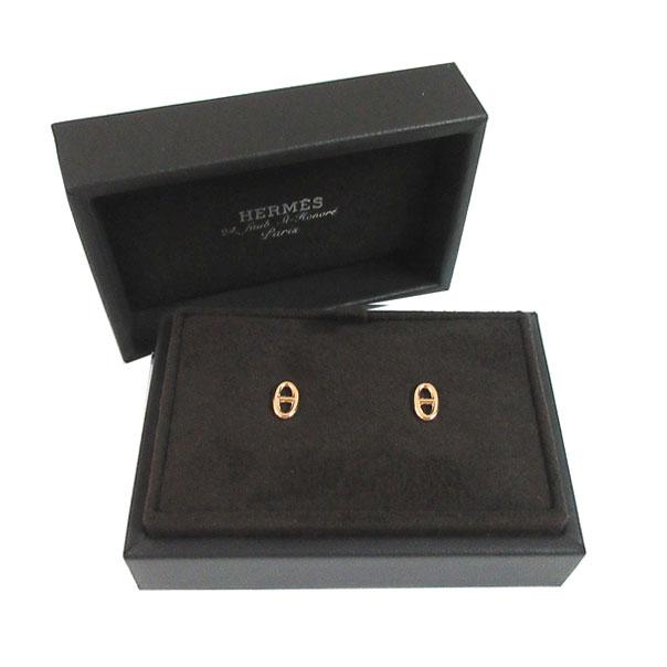 HERMES（エルメス） 《 新品 》エルメス ファランドール ピアス ローズ
