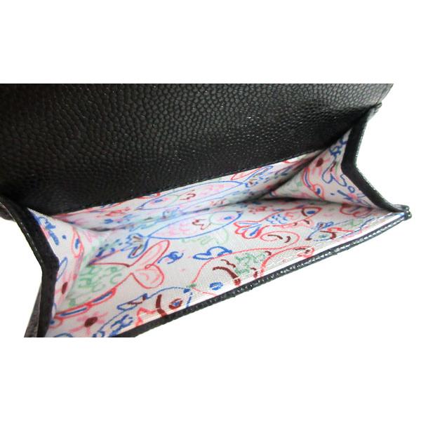 ≪新品≫シャネル スモール フラップ ウォレット 黒 ブラック BIG CCマーク シルバー金具 AP4328 B18713 94305 ミニ 三つ折り 財布の画像