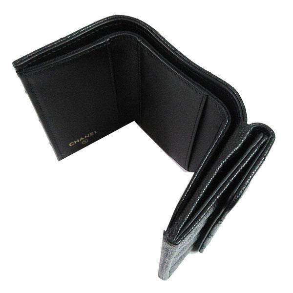 近年タイプ　シャネル マトラッセ　スター　Wホック　フラップスモールウォレット 近年タイプ シャネル マトラッセ スター Wホック フラップスモール