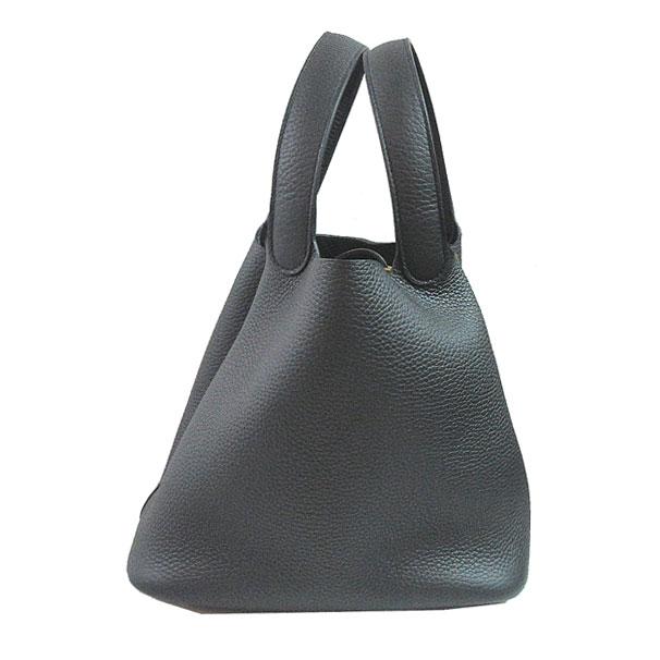 ピコタン ≪新品≫HERMES エルメス カデナロック 22 MM 黒 ブラック