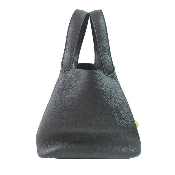 ピコタン ≪新品≫HERMES エルメス カデナロック 22 MM 黒 ブラック