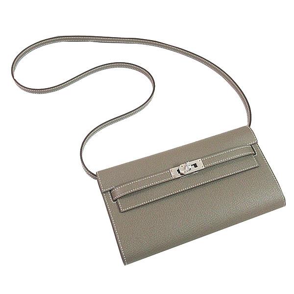 HERMES エルメス ケリー トゥーゴー エプソン レザー エトゥープ ショルダーバッグ シルバー金具 U刻印 ベージュ ≪ 新品 ≫ エルメス ケリー ロング トゥーゴー エトゥープ シルバー