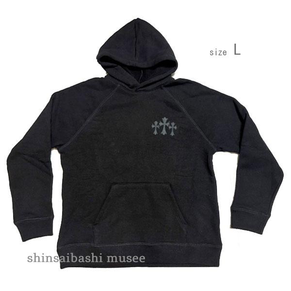 クロムハーツ　クロスパッチ　パーカー CHROME HEARTS（クロムハーツ） ≪新品≫ メンズ トリプルクロス CH