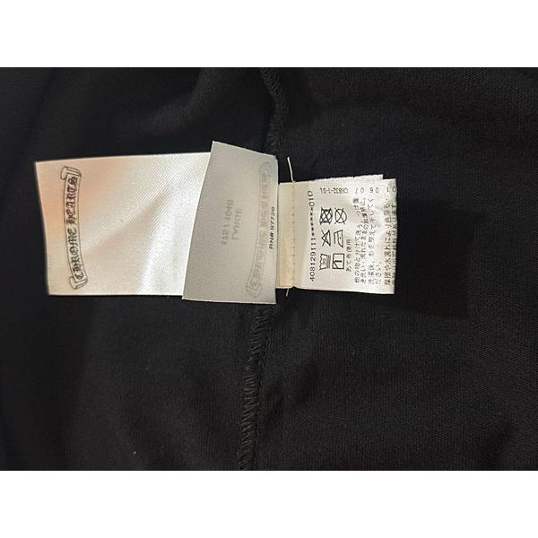 ≪新品≫ クロムハーツ 2025年 メンズ Tシャツ 黒 ブラック ネックロゴ