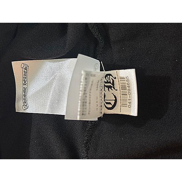 ≪新品≫ クロムハーツ 2025年 メンズ Tシャツ 黒 ブラック ネックロゴ