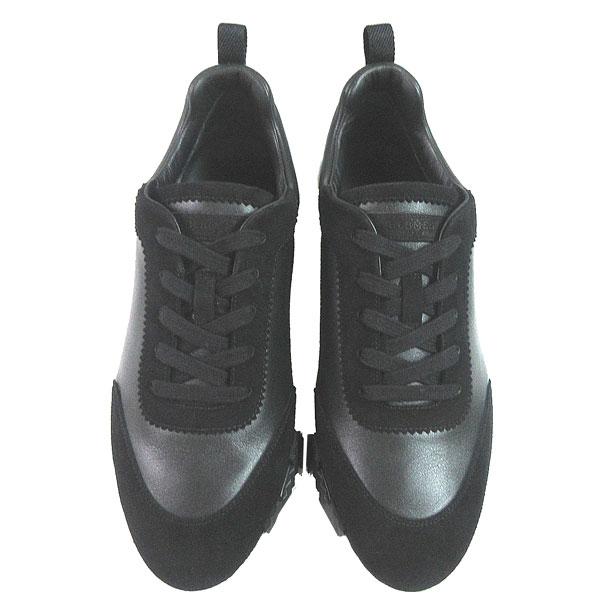 Hermes エルメス ベルクロ バウンシング スニーカー レザー 27 黒 HERMES ≪ 新品 ≫ エルメス バウンシング スニーカー オール